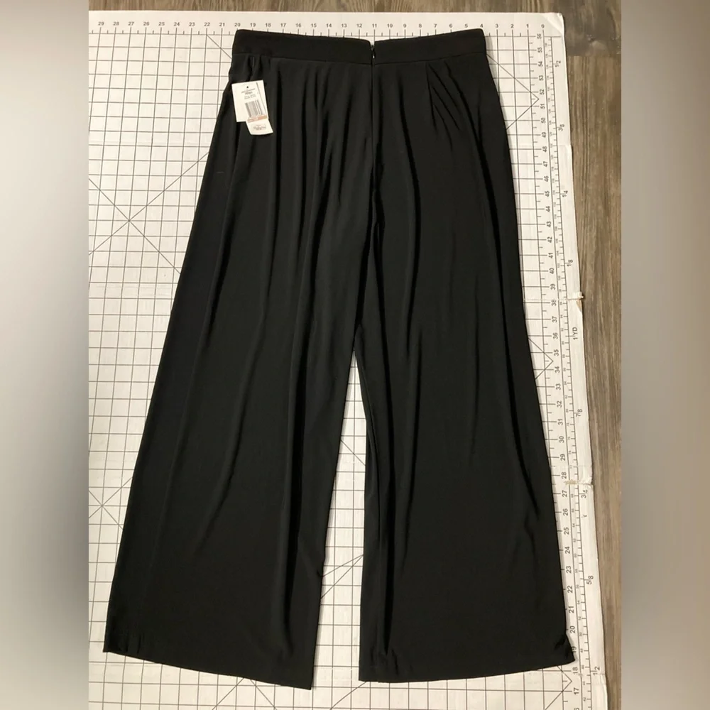 NWT Alex Evenings Women’s Size 12P Petite Black Pants - Picture 8 of 10